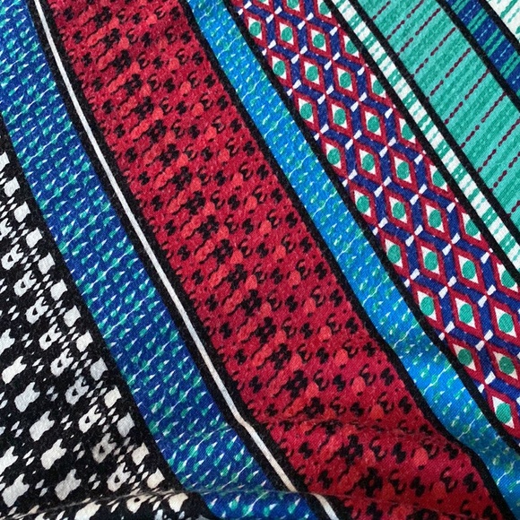 Calvin Klein Beautiful Print A Line Maxi Stretch Dress - Picture 14 of 16